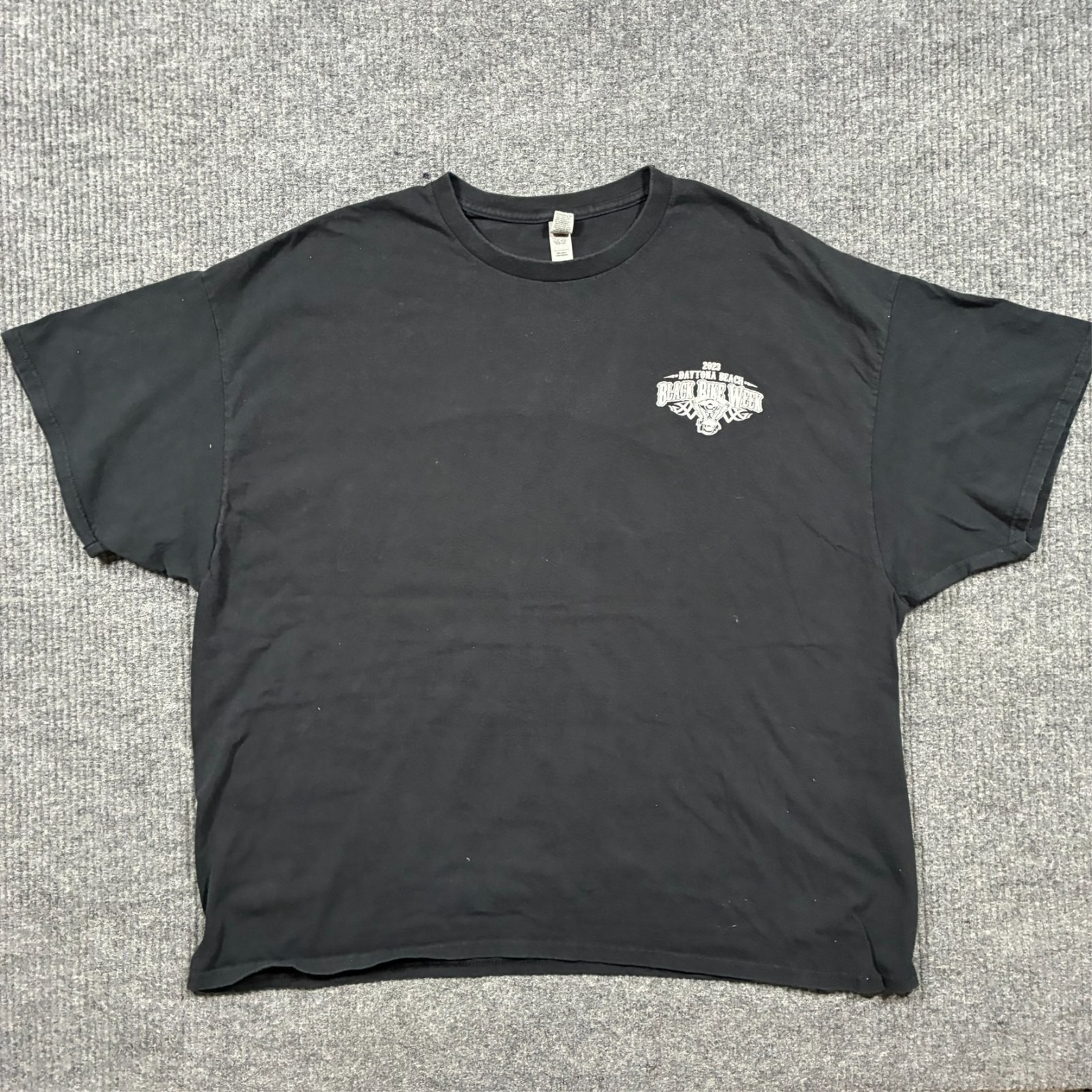 Daytona Beach 2023 Black Bike Week Shirt Mens Size 3xl Cotton Short Sleeve